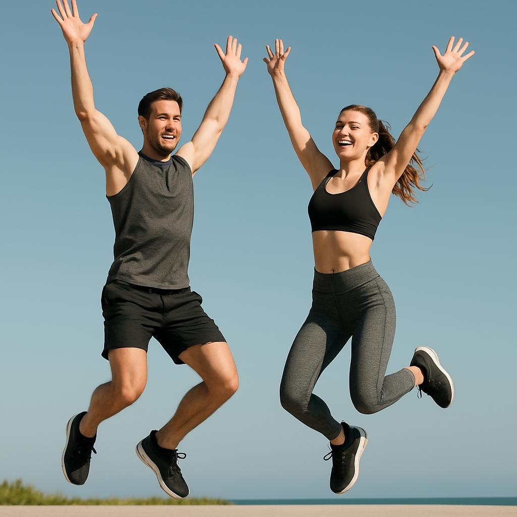 to show people being energized and in good shapr